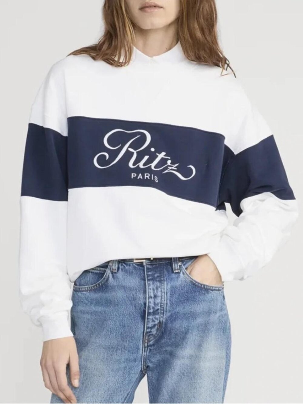 Ritz Paris Frame Pullover Sweatshirt XS